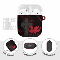 Wales AirPods Case Celtic Cross Welsh Red Dragon - Wonder Print Shop