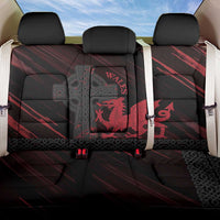 Wales Back Car Seat Cover Celtic Cross Welsh Red Dragon - Wonder Print Shop