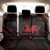Wales Back Car Seat Cover Celtic Cross Welsh Red Dragon - Wonder Print Shop