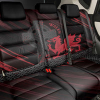 Wales Back Car Seat Cover Celtic Cross Welsh Red Dragon - Wonder Print Shop