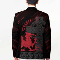 Wales Blazer Celtic Cross Welsh Red Dragon - Wonder Print Shop