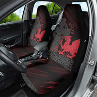Wales Car Seat Cover Celtic Cross Welsh Red Dragon - Wonder Print Shop