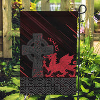 Wales Garden Flag Celtic Cross Welsh Red Dragon - Wonder Print Shop
