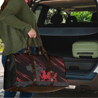 Wales Travel Bag Celtic Cross Welsh Red Dragon - Wonder Print Shop