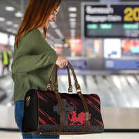 Wales Travel Bag Celtic Cross Welsh Red Dragon - Wonder Print Shop