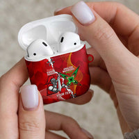 Guyana and Trinbago Cricket Custom AirPods Case Amazon Warriors Knight Riders Together - Wonder Print Shop