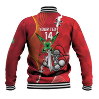 Guyana and Trinbago Cricket Custom Baseball Jacket Amazon Warriors Knight Riders Together - Wonder Print Shop