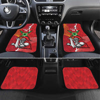 Guyana and Trinbago Cricket Custom Car Mats Amazon Warriors Knight Riders Together - Wonder Print Shop