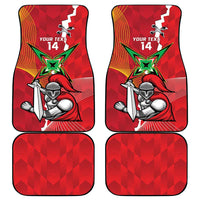 Guyana and Trinbago Cricket Custom Car Mats Amazon Warriors Knight Riders Together - Wonder Print Shop