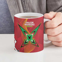 Guyana and Trinbago Cricket Ceramic Mug Amazon Warriors Knight Riders Together - Wonder Print Shop