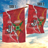 Guyana and Trinbago Cricket Custom Garden Flag Amazon Warriors Knight Riders Together - Wonder Print Shop