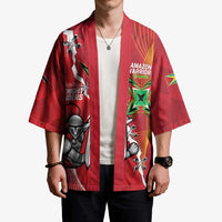 Guyana and Trinbago Cricket Custom Kimono Amazon Warriors Knight Riders Together - Wonder Print Shop