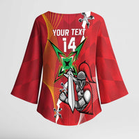 Guyana and Trinbago Cricket Custom Kimono Sleeve Blouse Amazon Warriors Knight Riders Together - Wonder Print Shop
