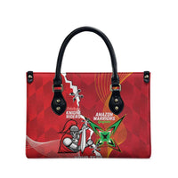 Guyana and Trinbago Cricket Custom Leather Bag Amazon Warriors Knight Riders Together - Wonder Print Shop