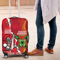 Guyana and Trinbago Cricket Custom Luggage Cover Amazon Warriors Knight Riders Together - Wonder Print Shop