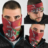 Guyana and Trinbago Cricket Custom Neck Gaiter Amazon Warriors Knight Riders Together - Wonder Print Shop