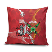 Guyana and Trinbago Cricket Custom Pillow Cover Amazon Warriors Knight Riders Together - Wonder Print Shop