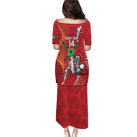 Guyana and Trinbago Cricket Custom Puletasi Amazon Warriors Knight Riders Together - Wonder Print Shop