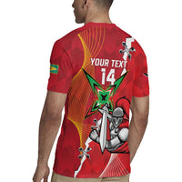 Guyana and Trinbago Cricket Custom Rugby Jersey Amazon Warriors Knight Riders Together - Wonder Print Shop