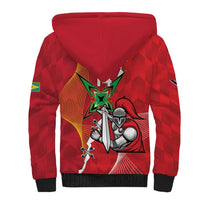 Guyana and Trinbago Cricket Custom Sherpa Hoodie Amazon Warriors Knight Riders Together - Wonder Print Shop