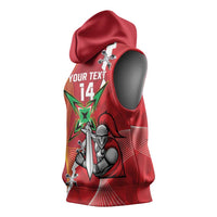 Guyana and Trinbago Cricket Custom Sleeveless Hoodie Amazon Warriors Knight Riders Together - Wonder Print Shop