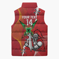 Guyana and Trinbago Cricket Custom Sleeveless Puffer Jacket Amazon Warriors Knight Riders Together - Wonder Print Shop
