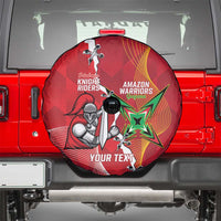 Guyana and Trinbago Cricket Custom Spare Tire Cover Amazon Warriors Knight Riders Together - Wonder Print Shop