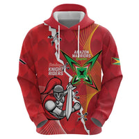 Guyana and Trinbago Cricket Custom Zip Hoodie Amazon Warriors Knight Riders Together - Wonder Print Shop