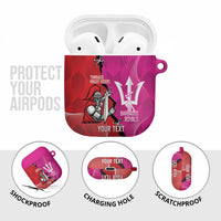 Barbados and Trinbago Cricket Personalized AirPods Case Royals Knight Riders Together - Wonder Print Shop