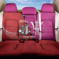 Barbados and Trinbago Cricket Personalized Back Car Seat Cover Royals Knight Riders Together - Wonder Print Shop