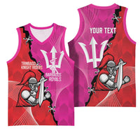 Barbados and Trinbago Cricket Personalized Basketball Jersey Royals Knight Riders Together - Wonder Print Shop