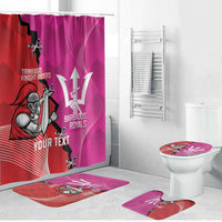 Barbados and Trinbago Cricket Personalized Bathroom Set Royals Knight Riders Together - Wonder Print Shop