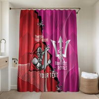Barbados and Trinbago Cricket Personalized Bathroom Set Royals Knight Riders Together - Wonder Print Shop