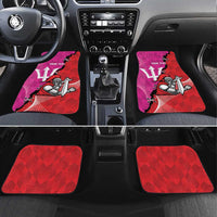 Barbados and Trinbago Cricket Personalized Car Mats Royals Knight Riders Together - Wonder Print Shop