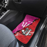 Barbados and Trinbago Cricket Personalized Car Mats Royals Knight Riders Together - Wonder Print Shop