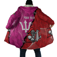 Barbados and Trinbago Cricket Personalized Cloak Royals Knight Riders Together - Wonder Print Shop