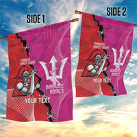 Barbados and Trinbago Cricket Personalized Garden Flag Royals Knight Riders Together - Wonder Print Shop