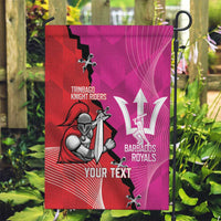Barbados and Trinbago Cricket Personalized Garden Flag Royals Knight Riders Together - Wonder Print Shop