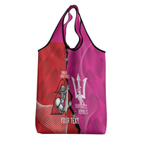 Barbados and Trinbago Cricket Personalized Grocery Bag Royals Knight Riders Together - Wonder Print Shop