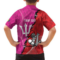 Barbados and Trinbago Cricket Personalized Hawaiian Shirt Royals Knight Riders Together - Wonder Print Shop