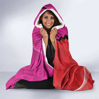 Barbados and Trinbago Cricket Personalized Hooded Blanket Royals Knight Riders Together - Wonder Print Shop