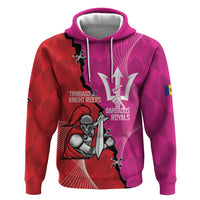 Barbados and Trinbago Cricket Personalized Hoodie Royals Knight Riders Together - Wonder Print Shop