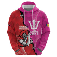 Barbados and Trinbago Cricket Personalized Hoodie Royals Knight Riders Together - Wonder Print Shop