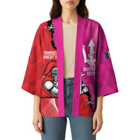 Barbados and Trinbago Cricket Personalized Kimono Royals Knight Riders Together - Wonder Print Shop