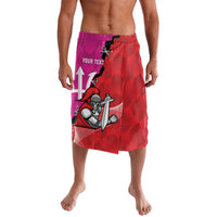 Barbados and Trinbago Cricket Personalized Lavalava Royals Knight Riders Together - Wonder Print Shop