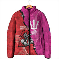 Barbados and Trinbago Cricket Personalized Padded Jacket Royals Knight Riders Together - Wonder Print Shop