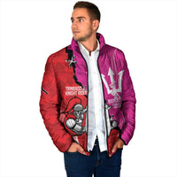 Barbados and Trinbago Cricket Personalized Padded Jacket Royals Knight Riders Together - Wonder Print Shop