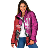 Barbados and Trinbago Cricket Personalized Padded Jacket Royals Knight Riders Together - Wonder Print Shop
