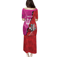 Barbados and Trinbago Cricket Personalized Puletasi Royals Knight Riders Together - Wonder Print Shop