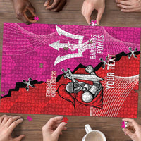 Barbados and Trinbago Cricket Personalized Puzzle Royals Knight Riders Together - Wonder Print Shop